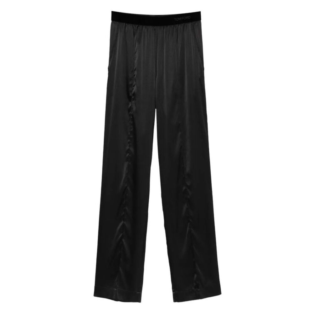 Stretch Silk Satin Pj Pants Women